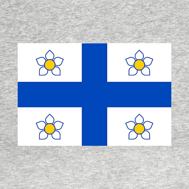 British Columbia flag in the style of Quebec by camisariasj